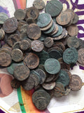 uncleaned-Desert-Roman-coins-from-Israel-www.nerocoins.com