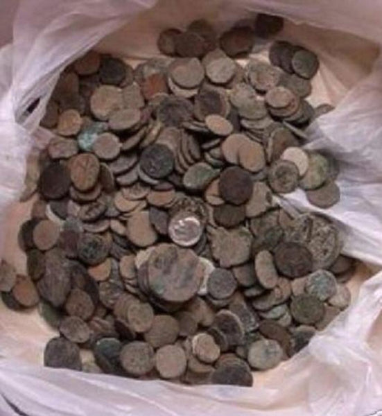 Uncleaned Roman-Coins-from-the-Middle-east-and-Israel-www.nerocoins.com