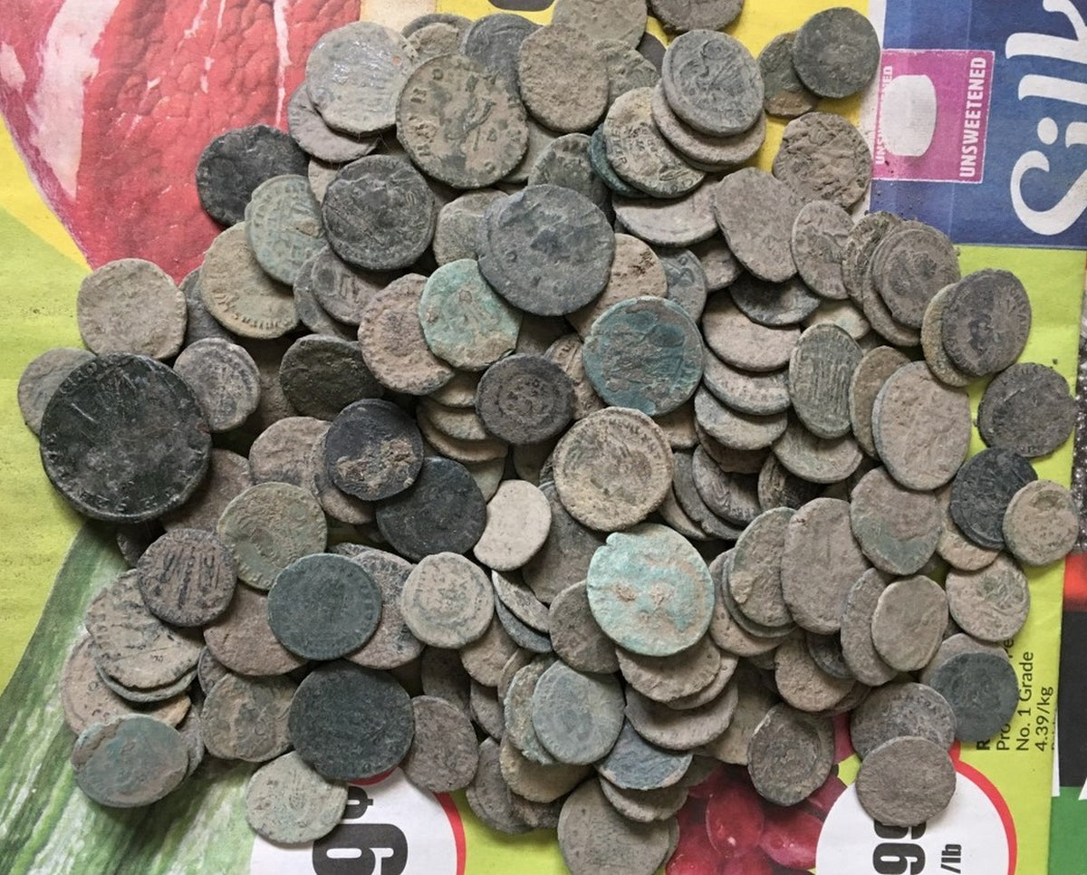 10 Lot of High Quality Uncleaned Roman coins from Europe – www ...