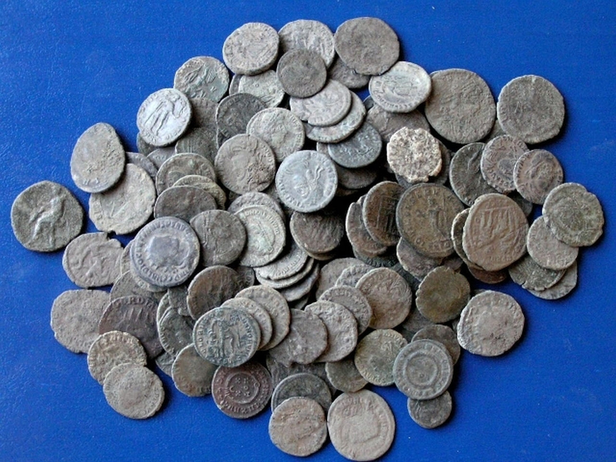 10 Lot of High Quality Uncleaned Roman coins from Europe – www ...