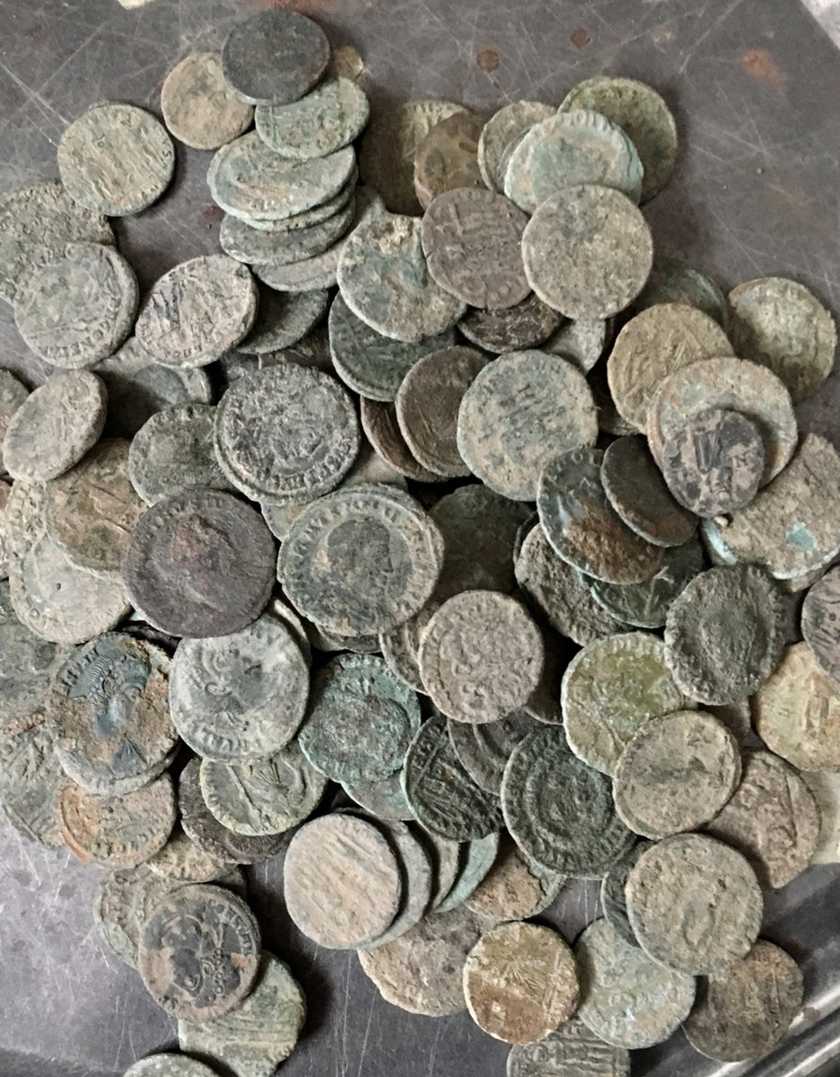 10 Lot of High Quality Uncleaned Roman coins from Europe – www ...
