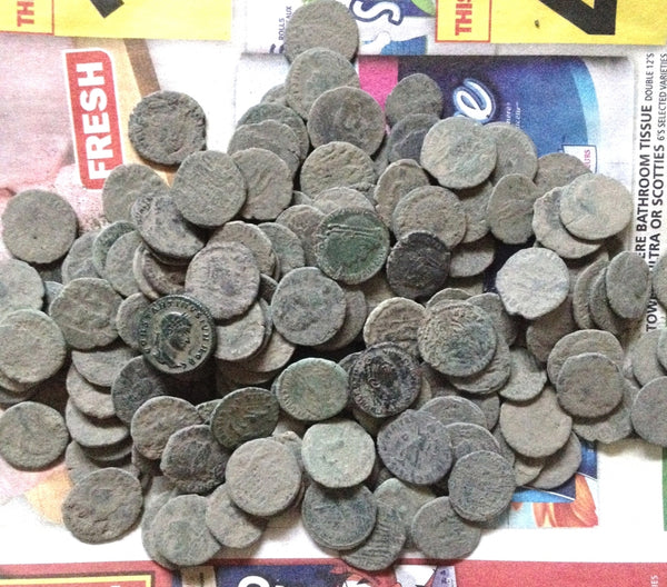 10 Lot of High Quality Uncleaned Roman coins from Europe – www ...
