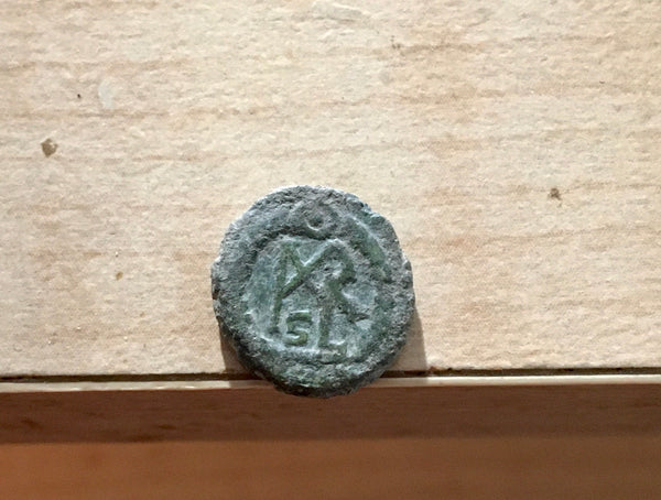 Marcian 450-457 A.D. Æ4 Monogram
