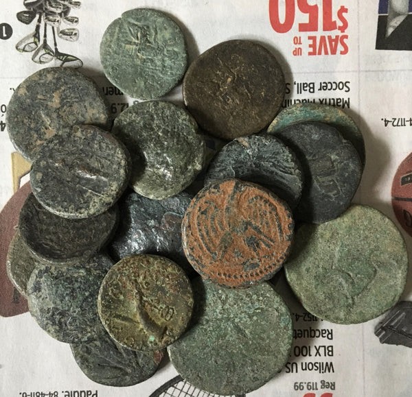Uncleaned-Larger-Greek-Coins-From Spain-www.nerocoins.com