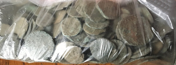 BULK-LOT-OF-UNCLEANED-ROMAN-COINS-www.nerocoins.com