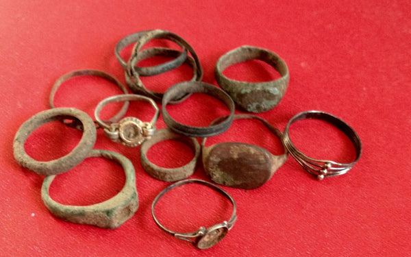 Men's Ancient Roman Style Cobalt Wedding Ring in Cobalt 8mm Size 10 |  MADANI Rings