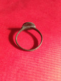 Bronze-Ring-With-Green-Intaglio-www.nerocoins.com